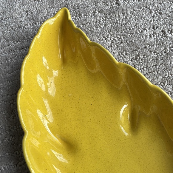 Frankoma vintage leaf plate - Picture 5 of 7